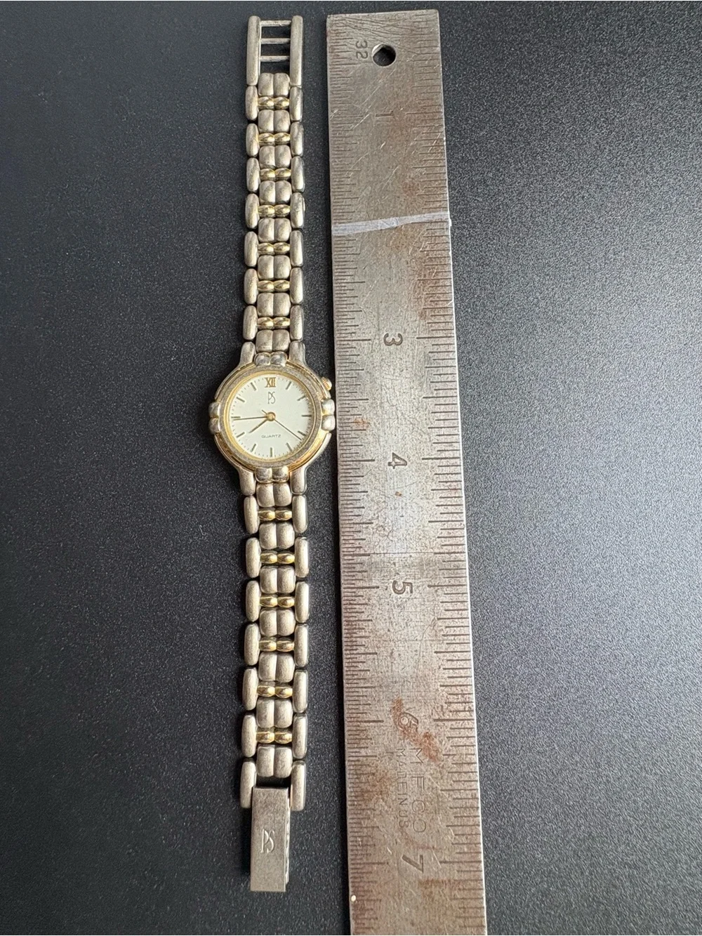 PS Paul Sebastian Women’s Vinatge Two-Tone Quartz Bracelet Watch - Silver & Gold